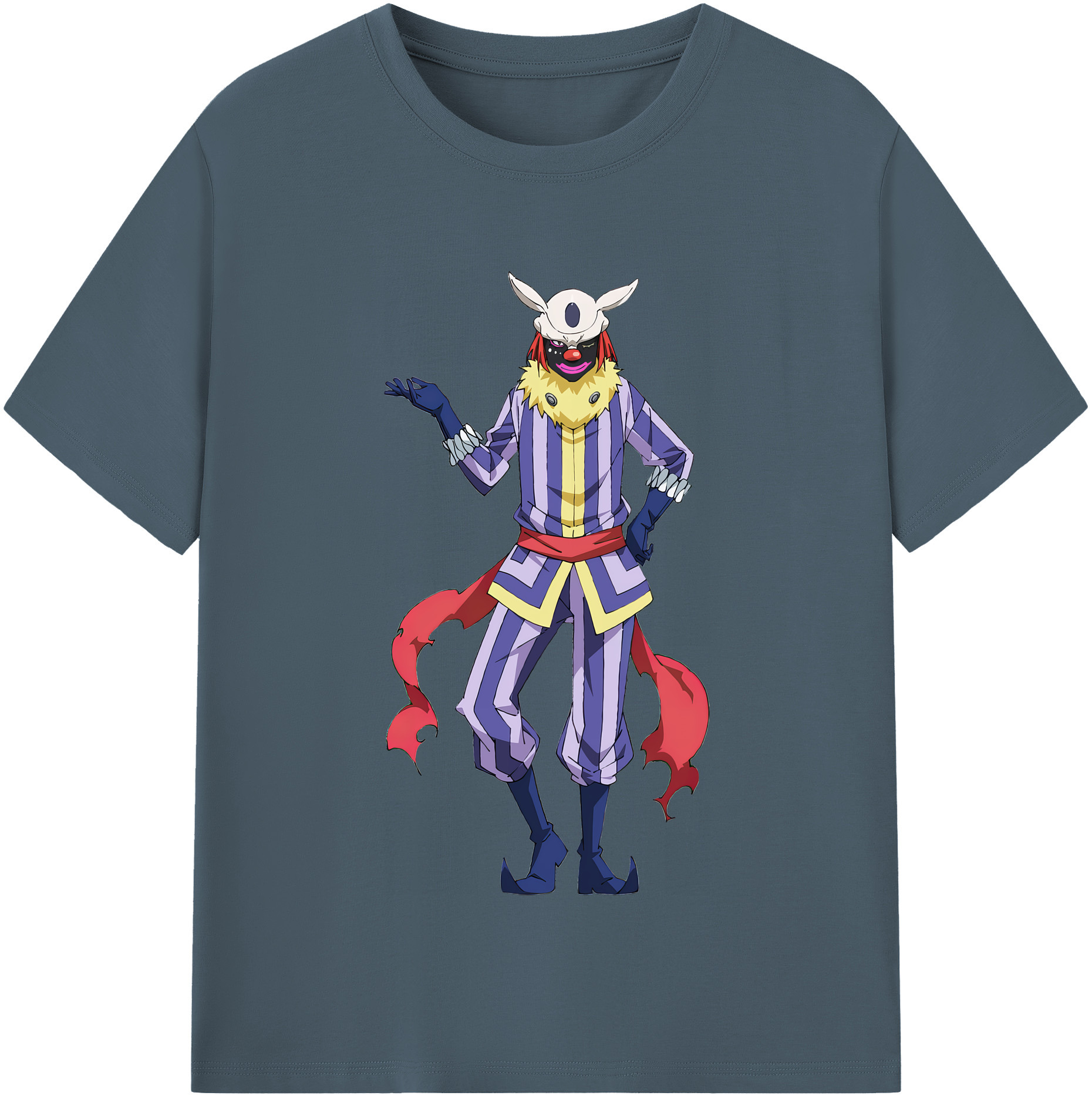 （画像用） 転スラ Regarding Reincarnated to Slime 綿100％半袖Tシャツ（フロントプリント）